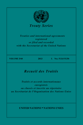 Treaty Series 2948 (English/French Edition)