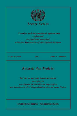 Treaty Series 2953 (English/French Edition)