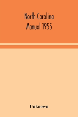 North Carolina Manual 1955