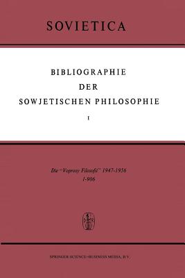 Bibliographie der Sowjetischen Philosophie