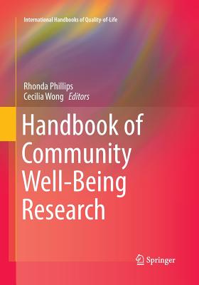 Handbook of Community Well-Being Research