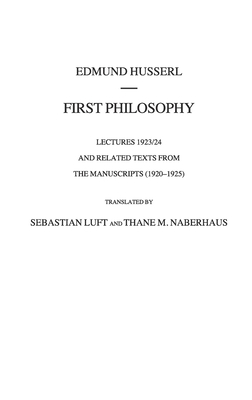 First Philosophy