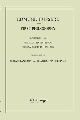 First Philosophy