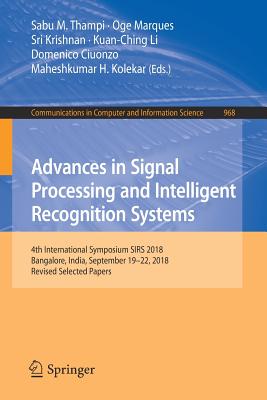 Advances in Signal Processing and Intelligent Recognition Systems