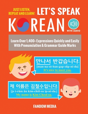 Let's Speak Korean (with Audio)