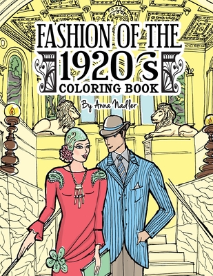 Fashion of the 1920's Coloring Book