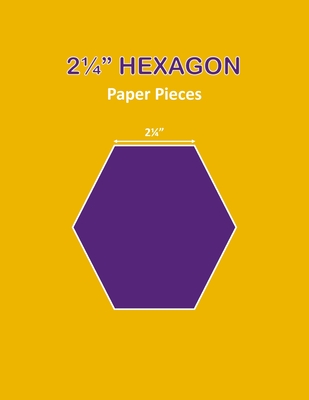 2 1/4 Hexagon Paper Pieces